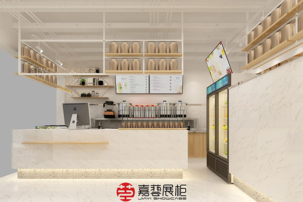 奶茶店展柜這樣做安全有保障