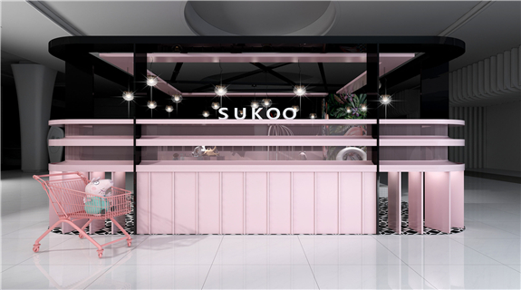 SUKOO  中庭促銷展臺